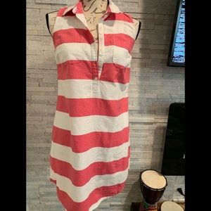 5 for $25 Old Navy sleeveless striped shirt dress